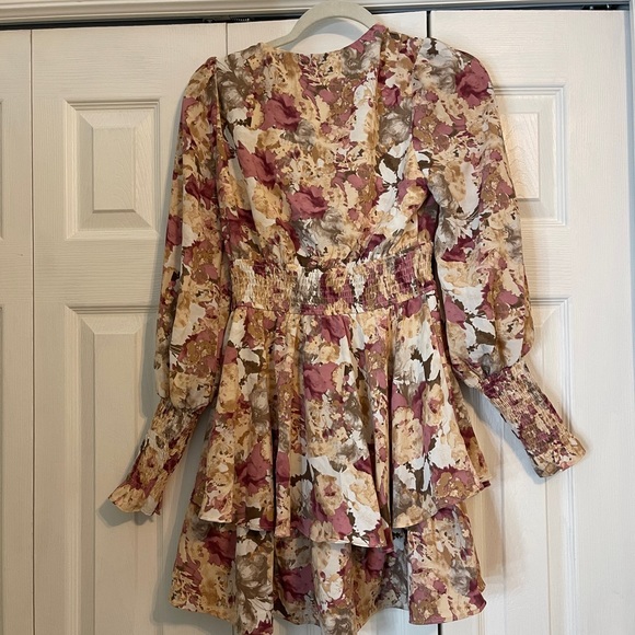 Petal & Pup Long Sleeve Floral Dress - Picture 5 of 7